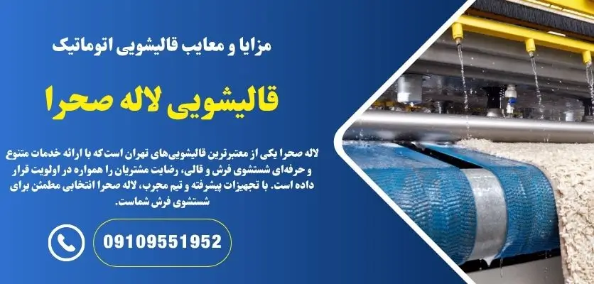 مزایا و معایب قالیشویی اتوماتیک